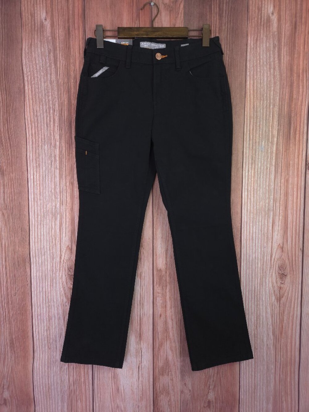 NWT Ariat Womens 28S Rebar DuraStretch Made Tough Perfect Rise Straight Pants